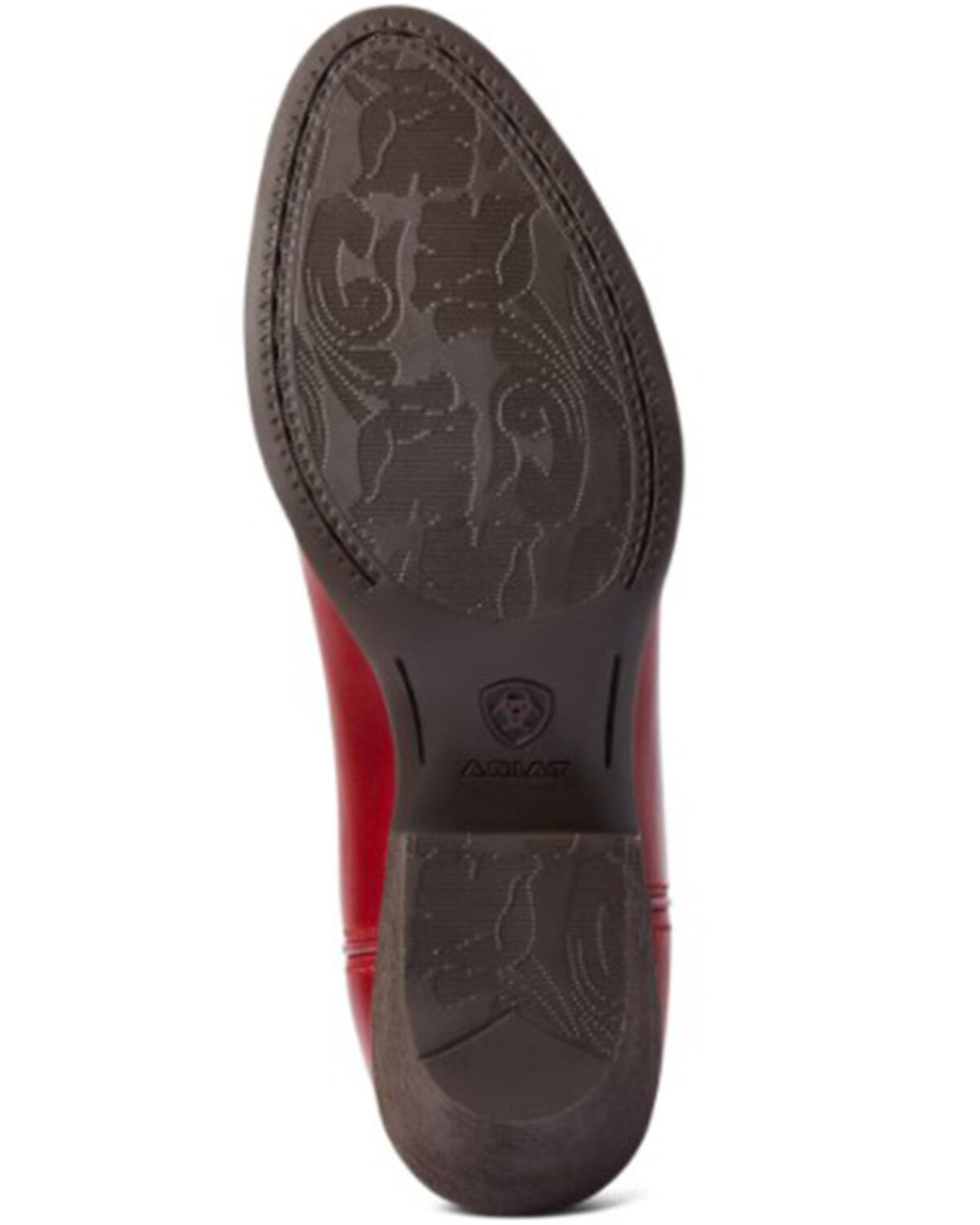 Ariat Women's Rosy Red Heritage R Toe Stretch Fit Full-Grain Western Boot - Round Toe