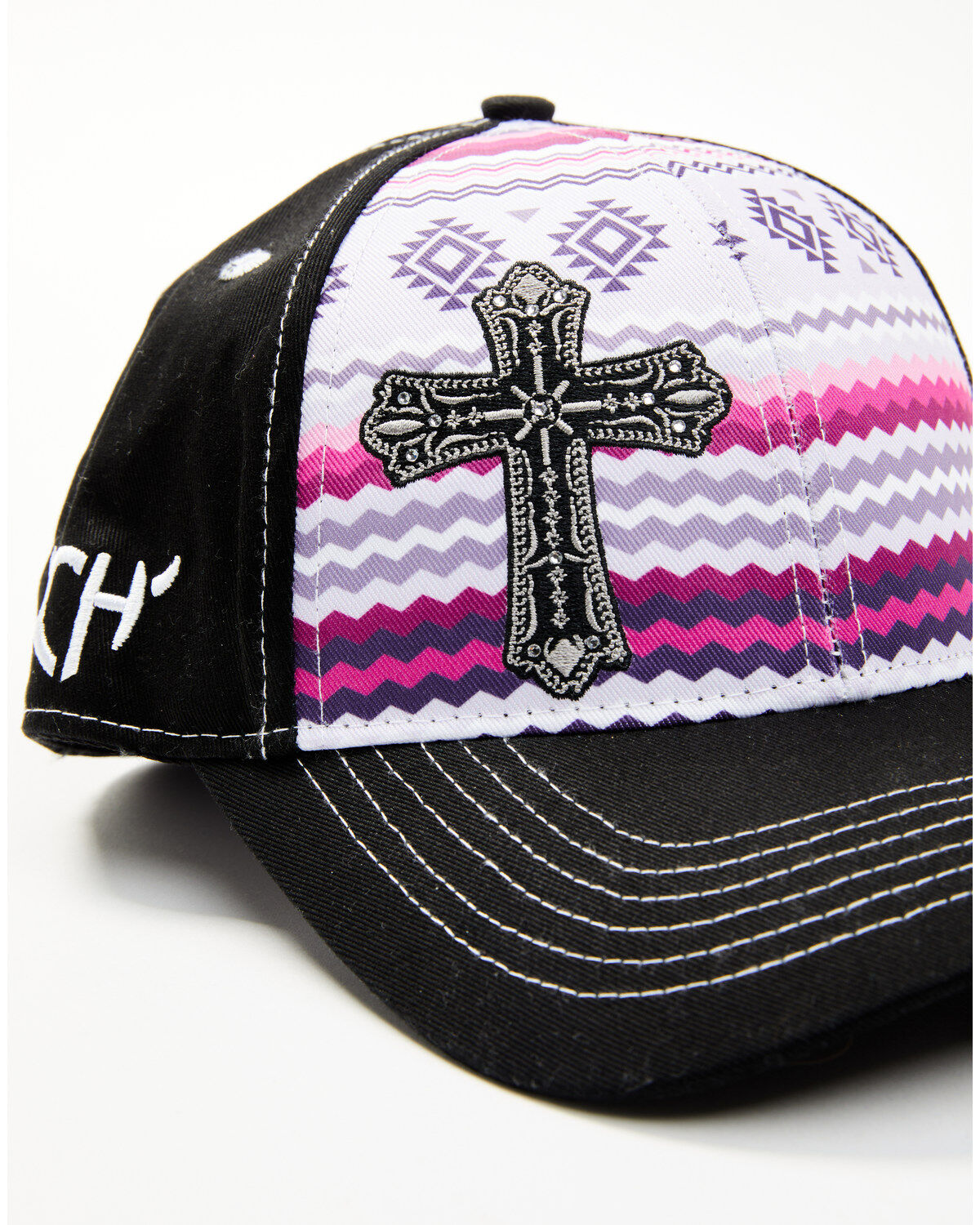 Cowgirl Hardware Women's Sequin Cross Ball Cap