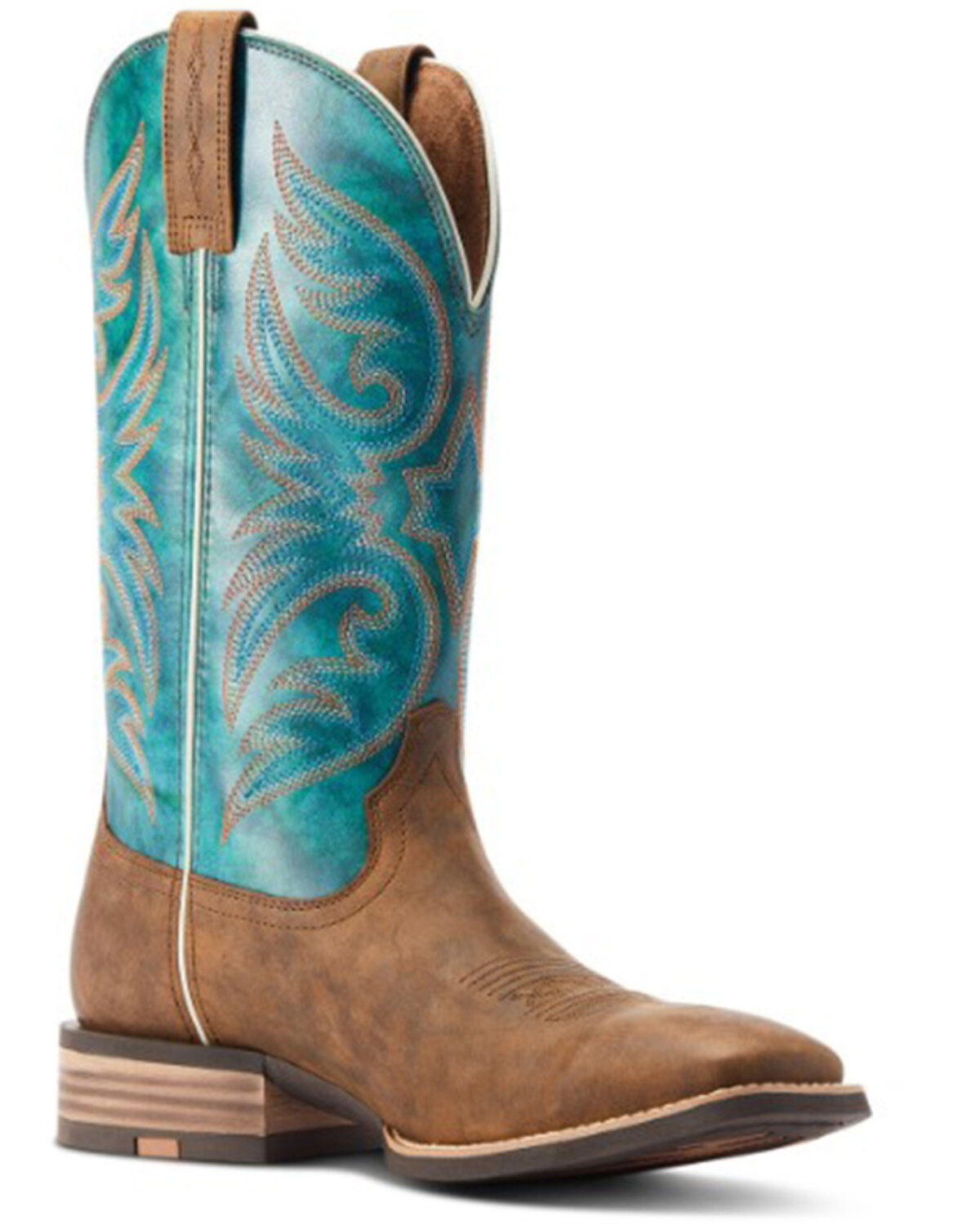 Ariat Men's Ricochet Western Performance Boots - Broad Square Toe