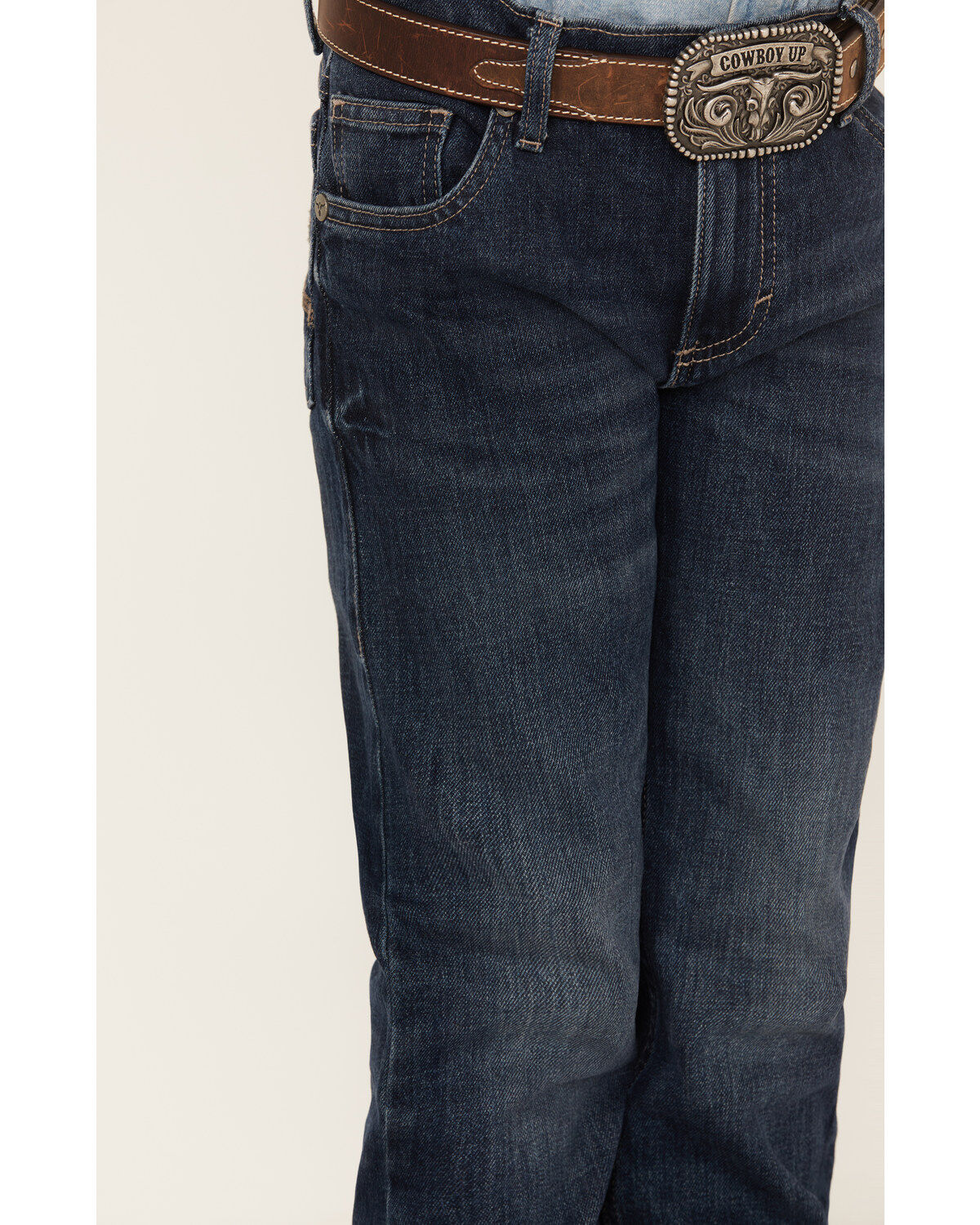 Wrangler 20X Boys' Dark Wash Slim Fit Vintage Bootcut Denim Jeans