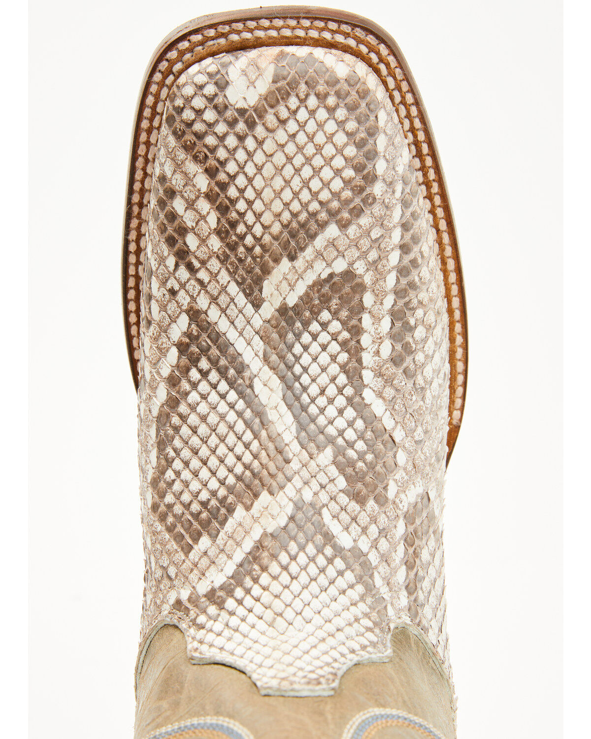 Dan Post Women's Boot Barn Exclusive Exotic Python Western Boots - Broad Square Toe