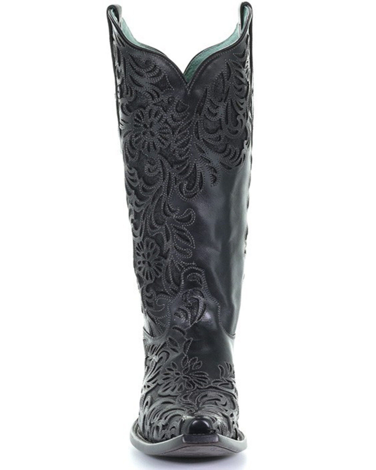 Corral Women's Black Lorraine Western Boots - Snip Toe