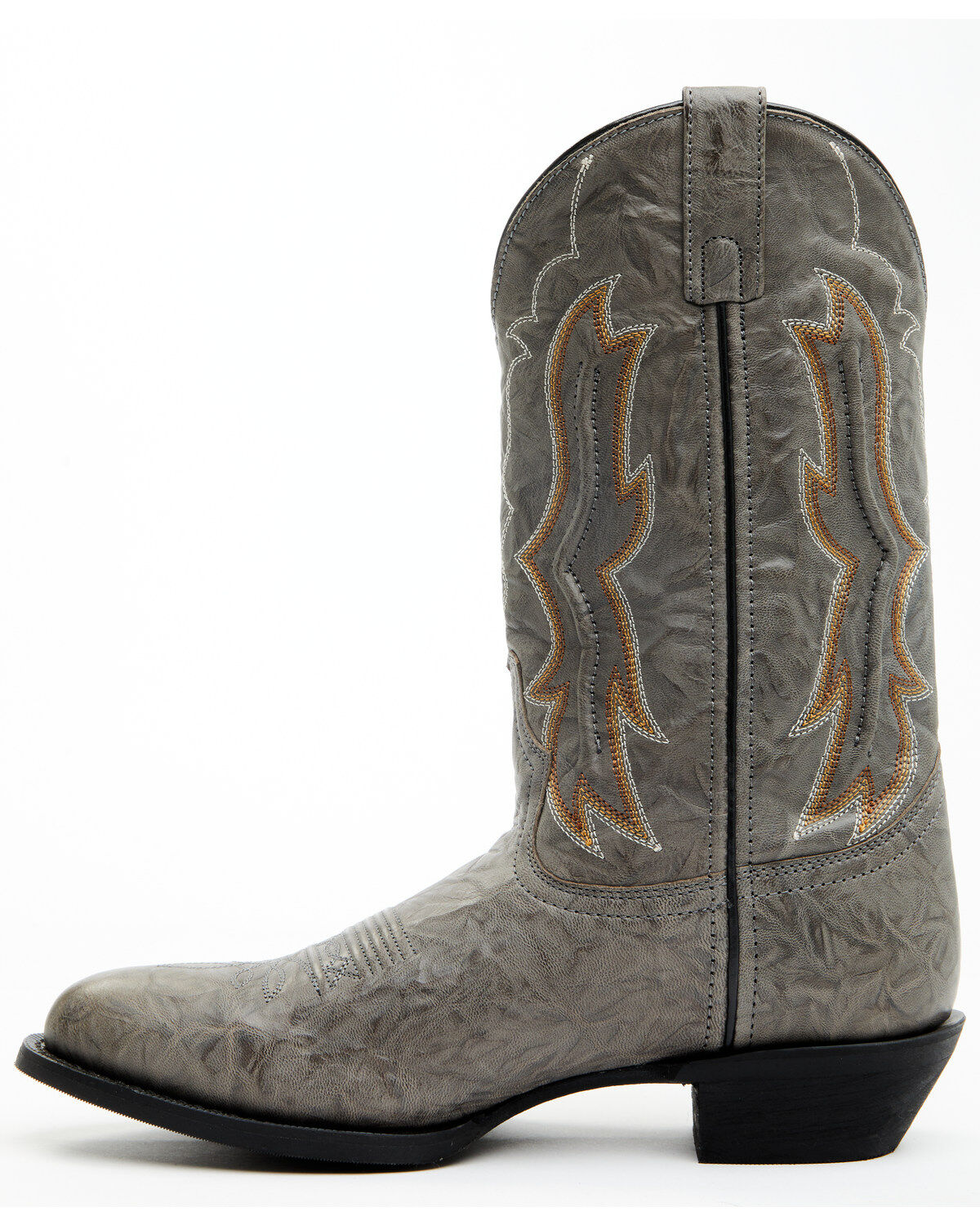 Laredo Men's Fancy Stitch Western Boots - Round Toe
