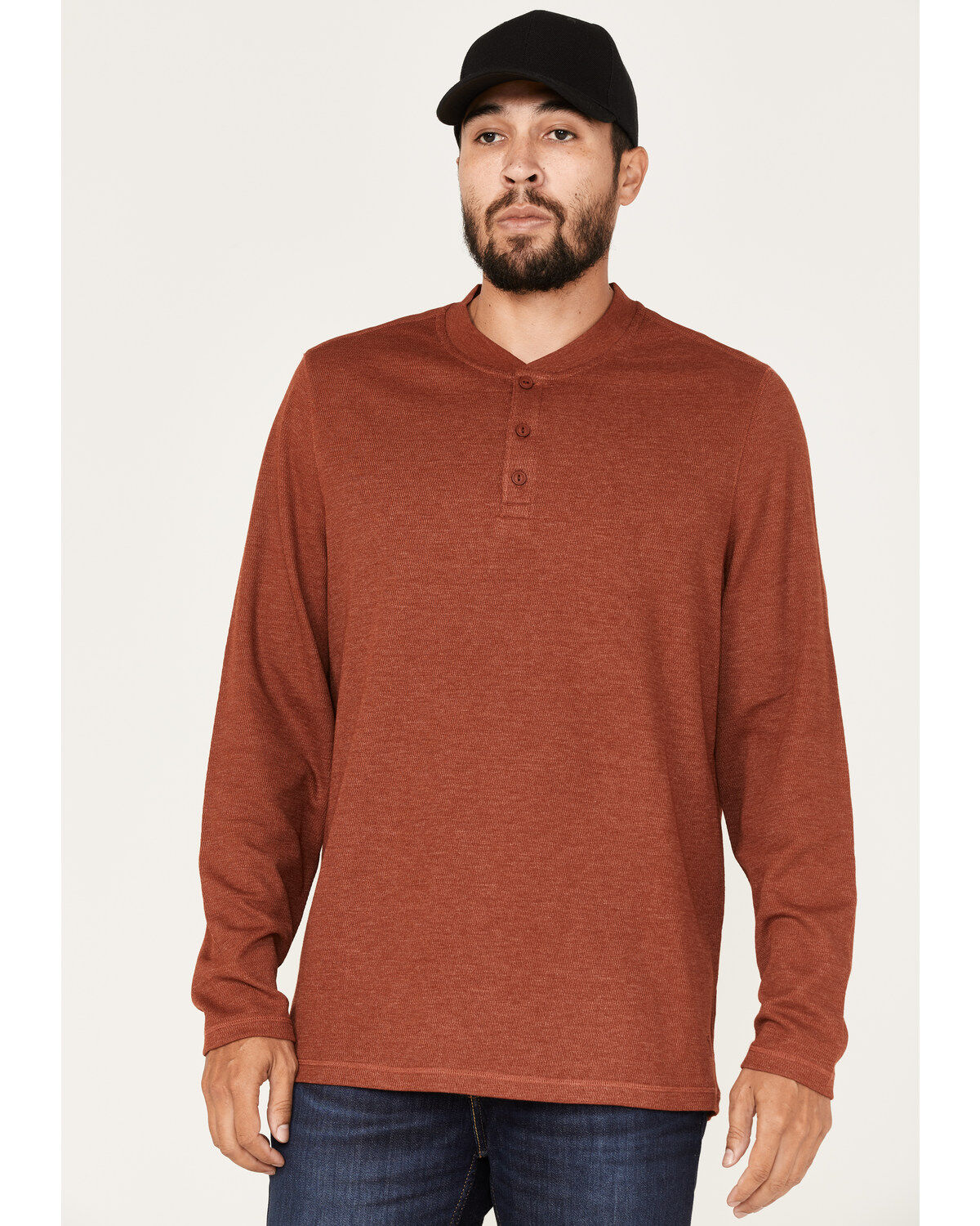 Brothers and Sons Men's Henley Thermal T-Shirt