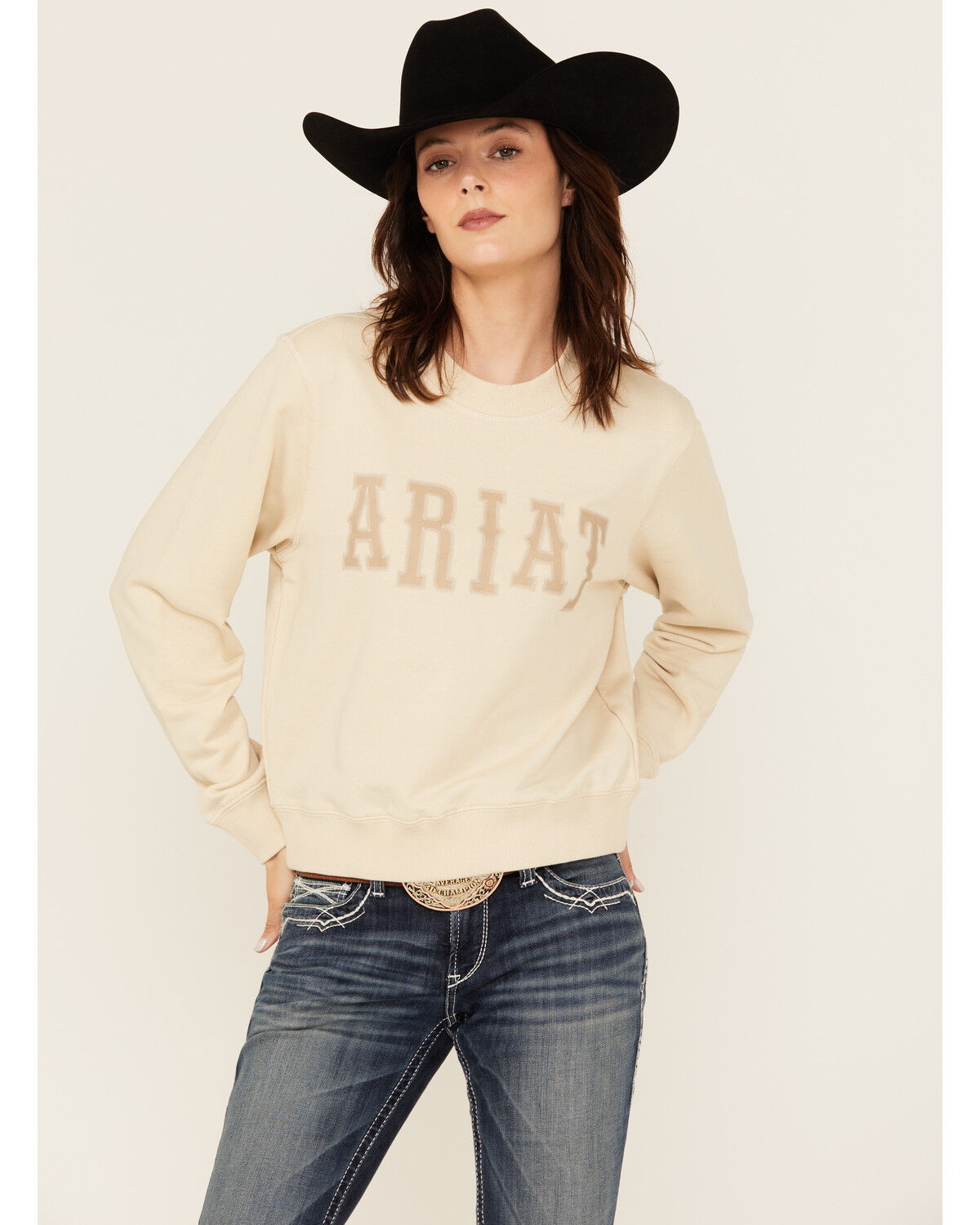 Ariat Women's Essential Logo Crewneck Sweatshirt