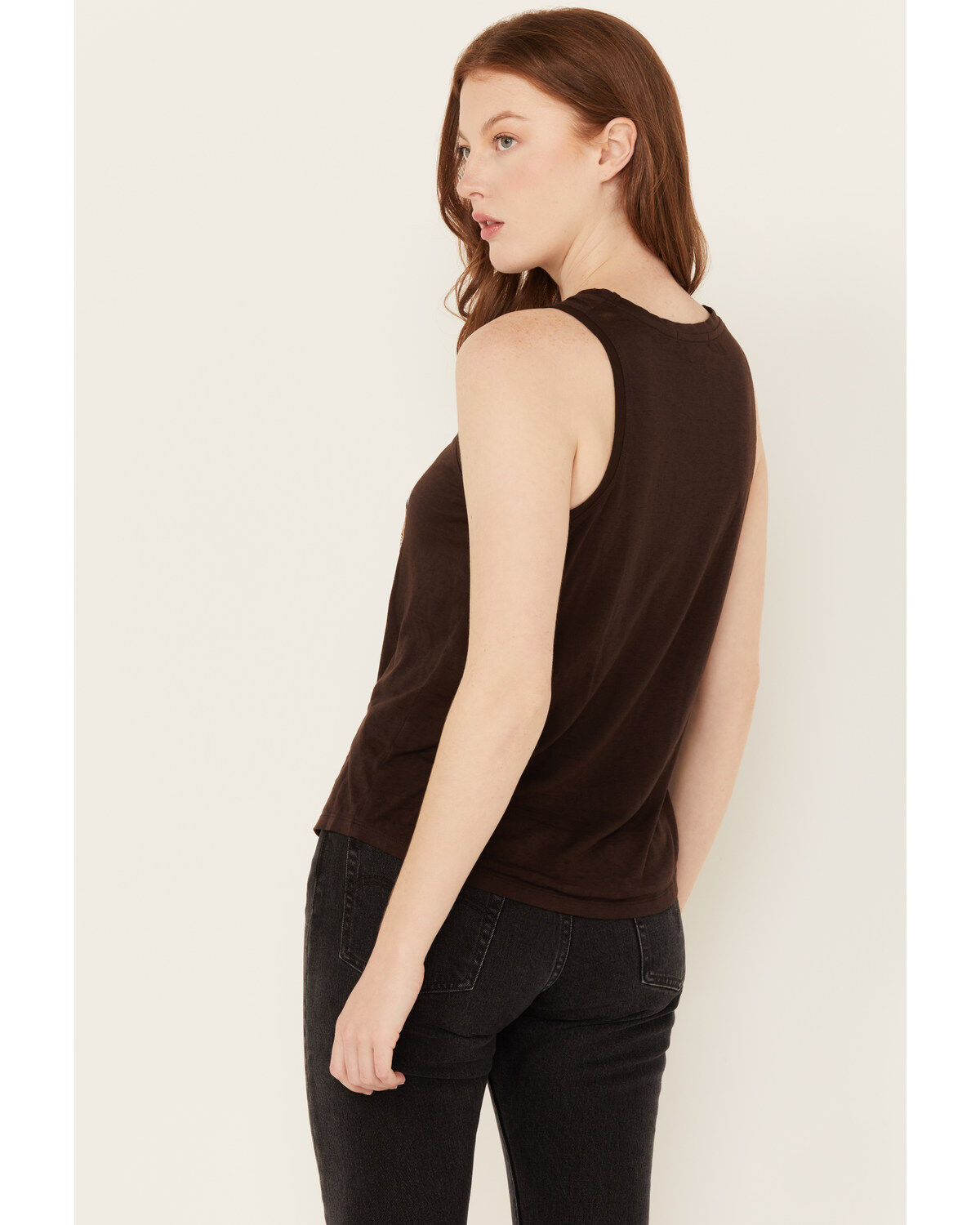 Rock & Roll Denim Women's Bronco Graphic Sleeveless Tank