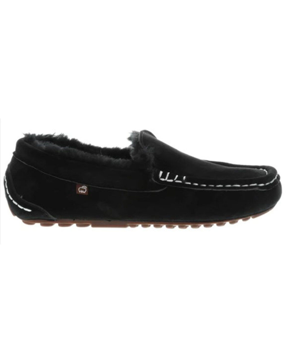 Lamo Women's Black Callie Slippers - Moc Toe