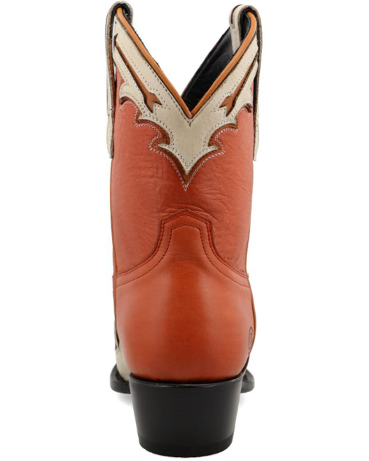 Black Star Women's Cell-Sole Leather Western Booties - Snip Toe