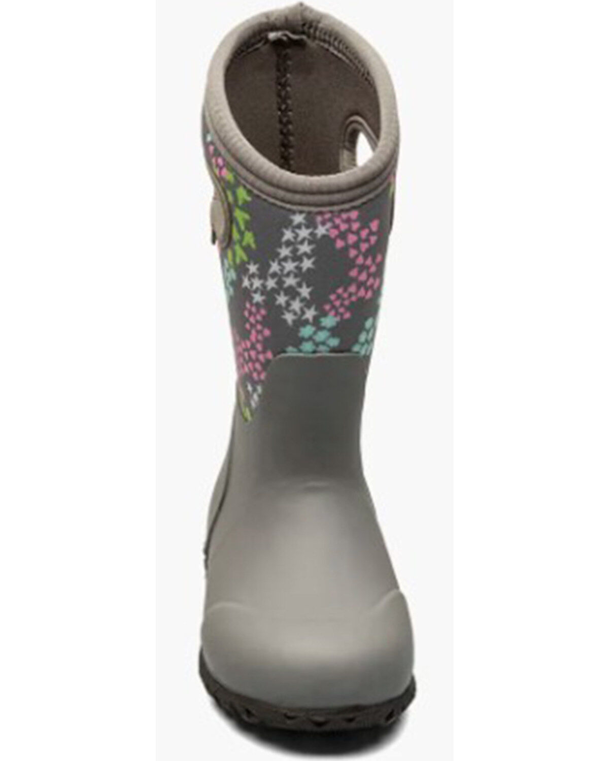 Bogs Girls' York Star Heart Rain Boots - Round Toe