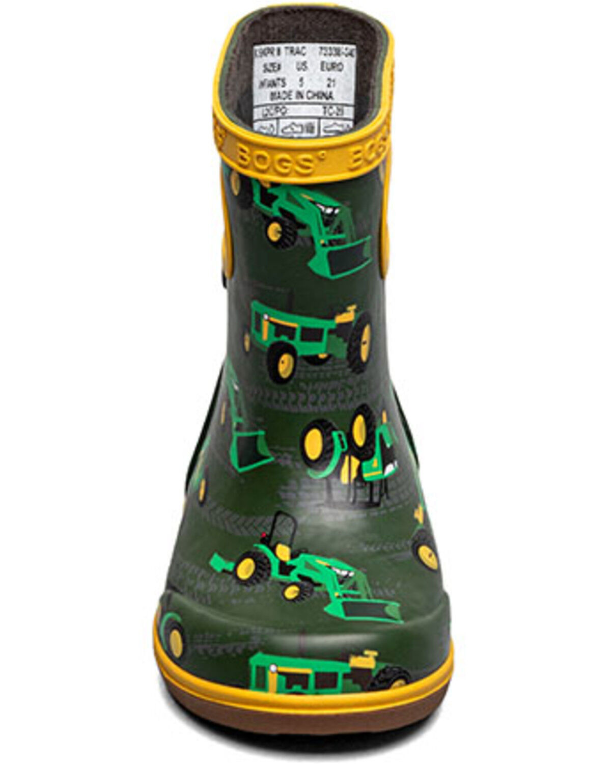 Bogs Toddler Boys' Skipper II Tractor Rainboots