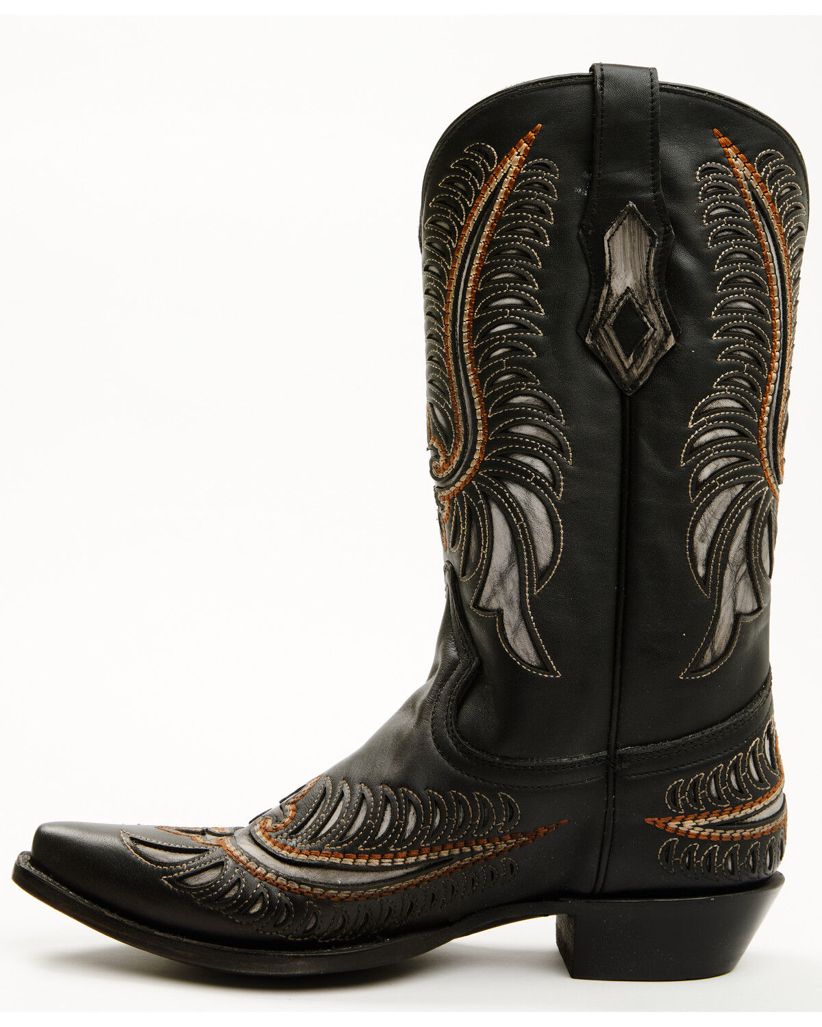 Corral Men's Inlay Western Boots - Snip Toe