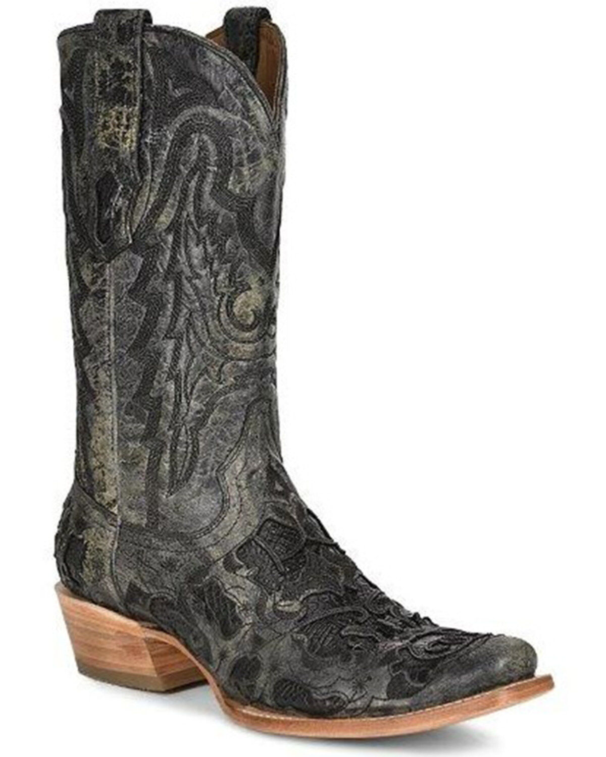 Corral Men's Exotic Alligator Western Boots - Snip Toe