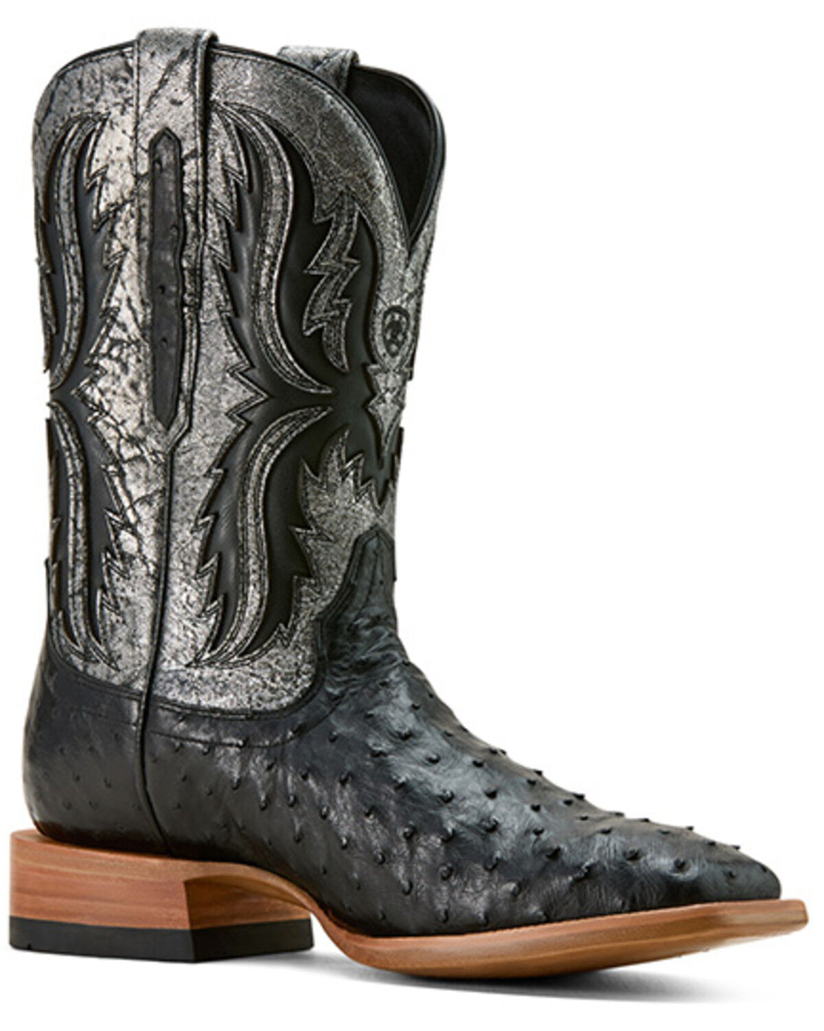 Ariat Men's Drifter Exotic Ostrich Western Boots - Broad Square Toe