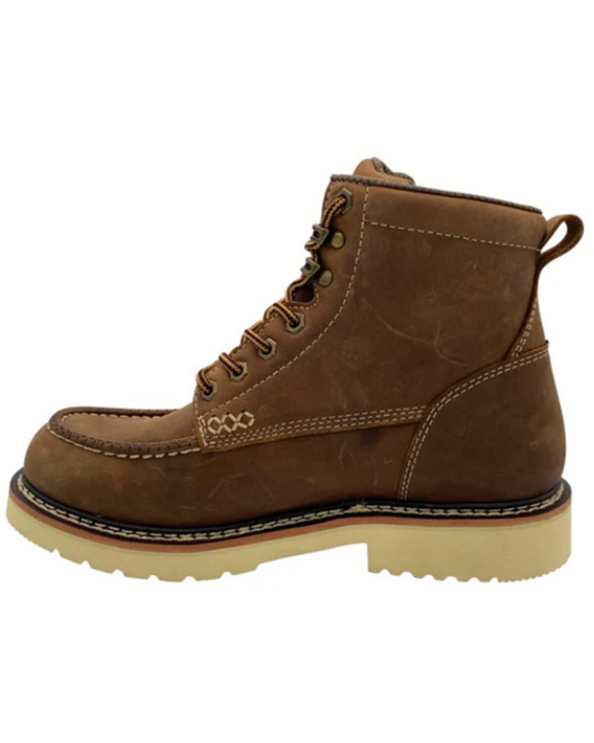 AdTec Men's 6" Apex Moc Work Boots - Soft Toe