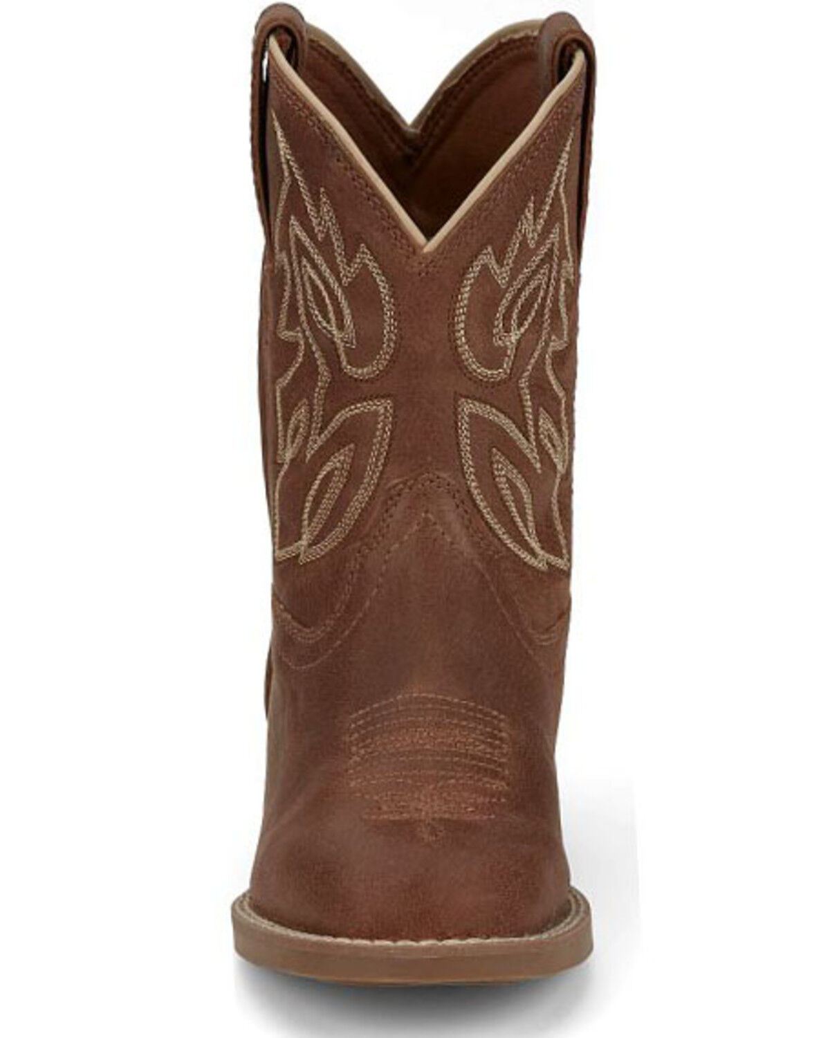 Justin Boys' Canter Western Boots - Broad Square Toe