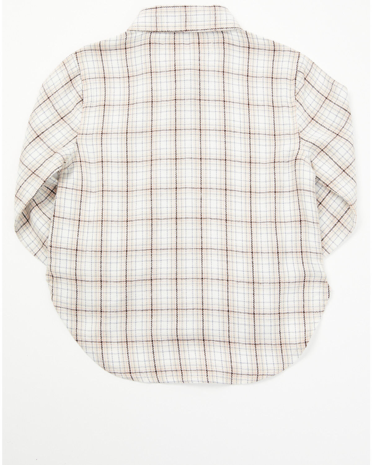 Shyanne Toddler Girls' Plaid Print Long Sleeve Snap Western Shirt