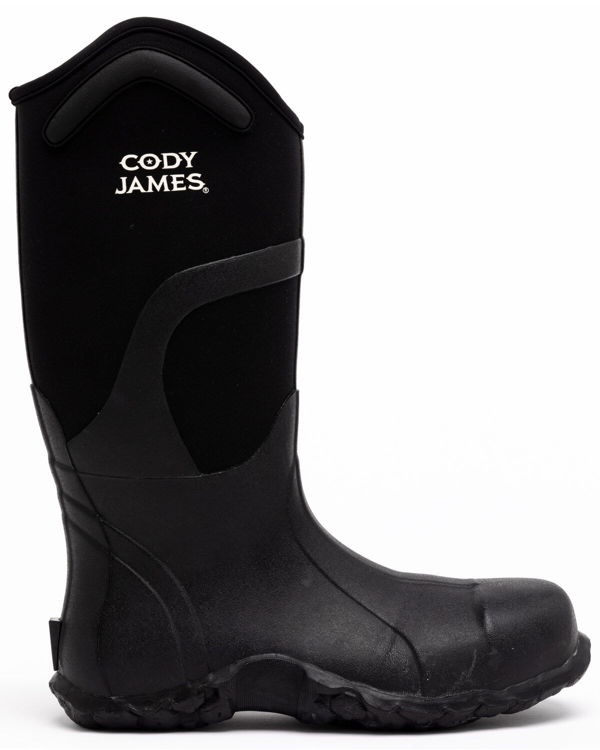 Cody James Men's Rubber Waterproof Work Boots - Composite Toe