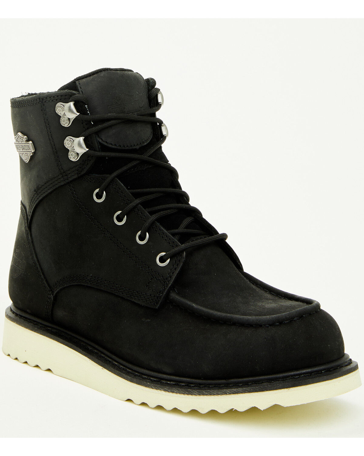 Harley Davidson Men's Brosman Waterproof Moc Motorcycle Boots - Soft Toe