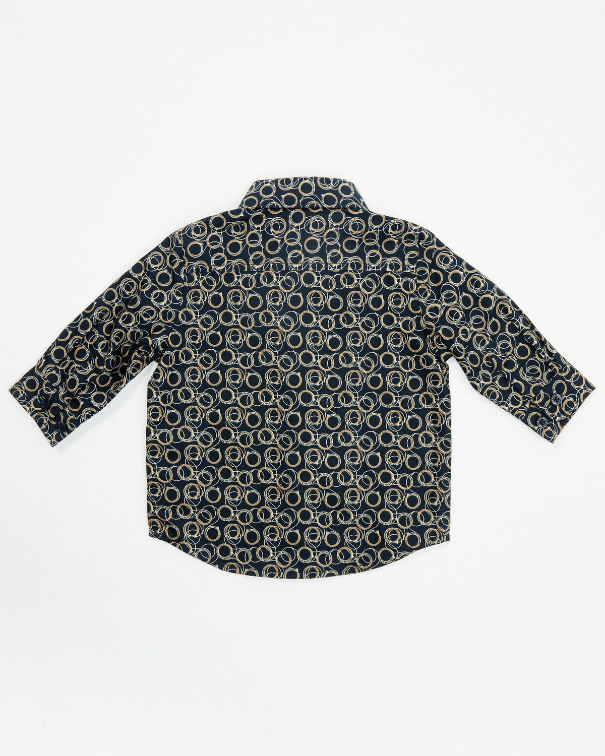 Cinch Infant Boys' Geo Print Long Sleeve Button-Down Western Shirt