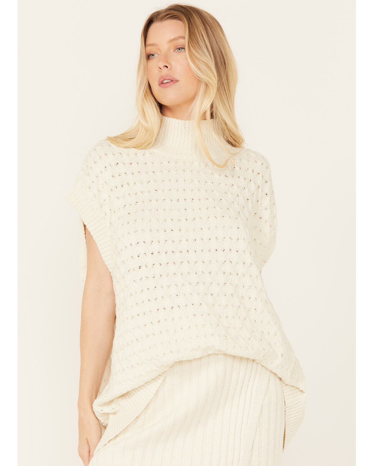 Free People Women's Rosemary Knit Top and Skirt Set - 2 Piece