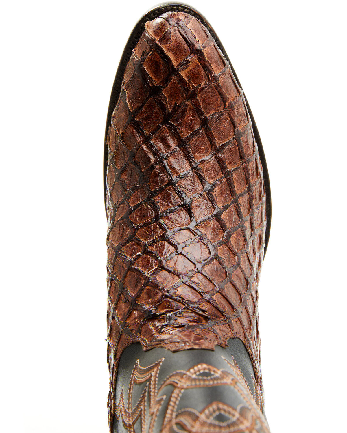 Cody James Men's Exotic Pirarucu Western Boots - Round Toe