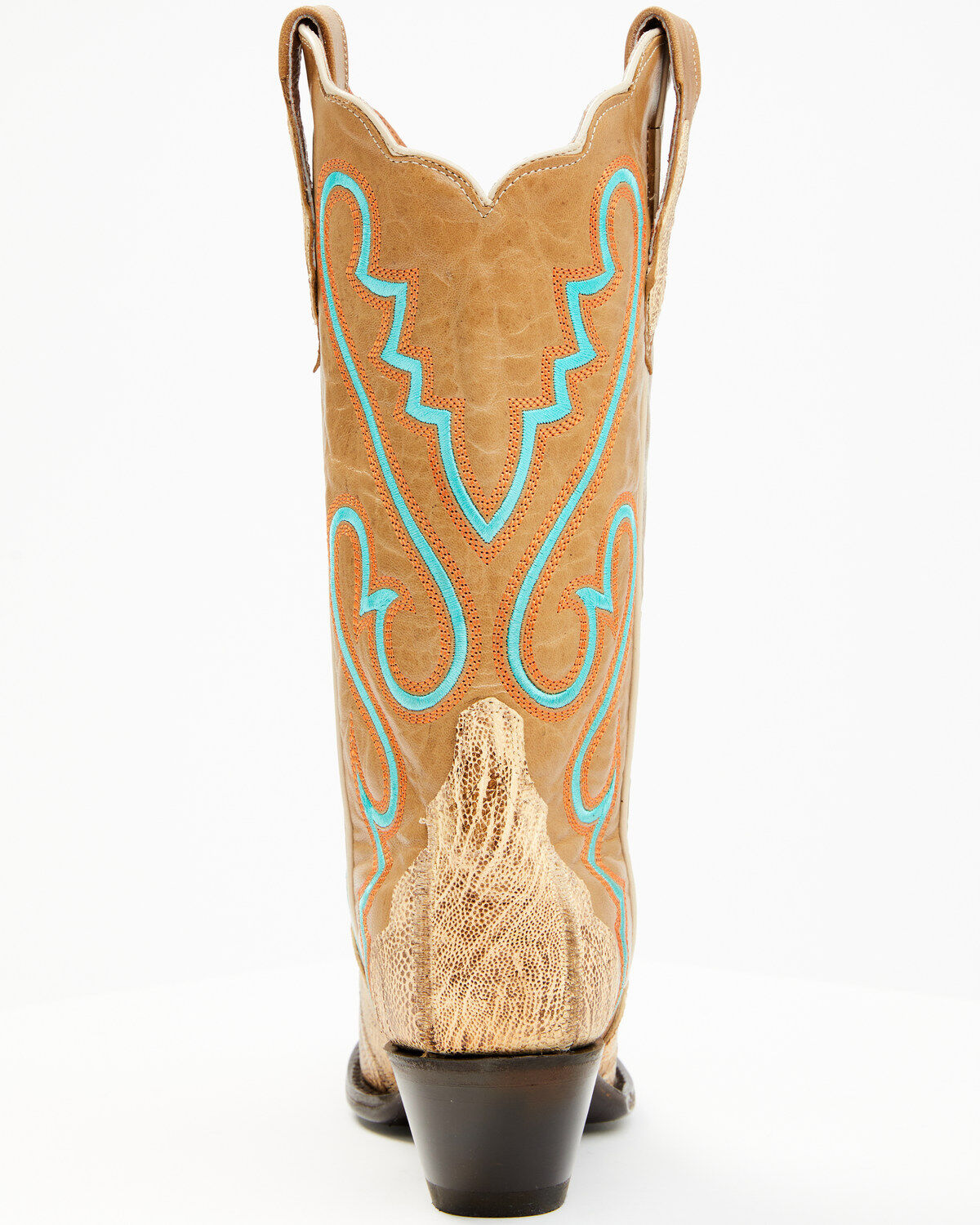 Dan Post Women's Exotic Ostrich Leg Western Boots - Snip Toe