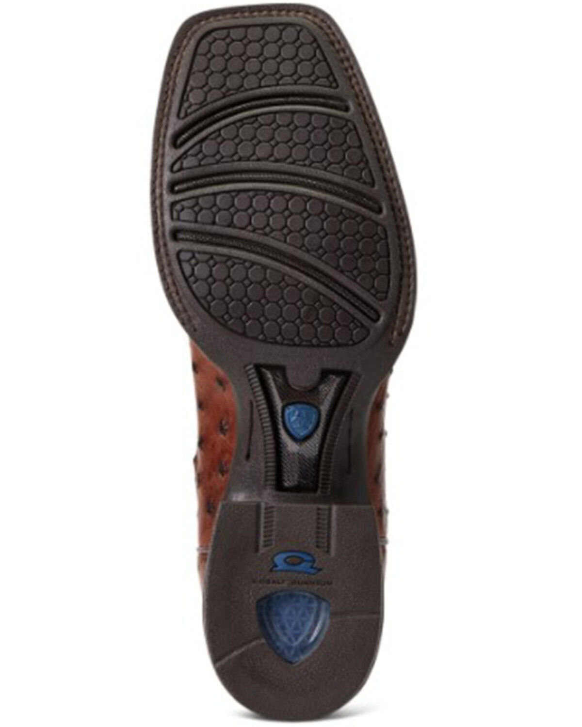 Ariat Men's Full Quill Ostrich Quantum Primo Western Boot - Broad Square Toe