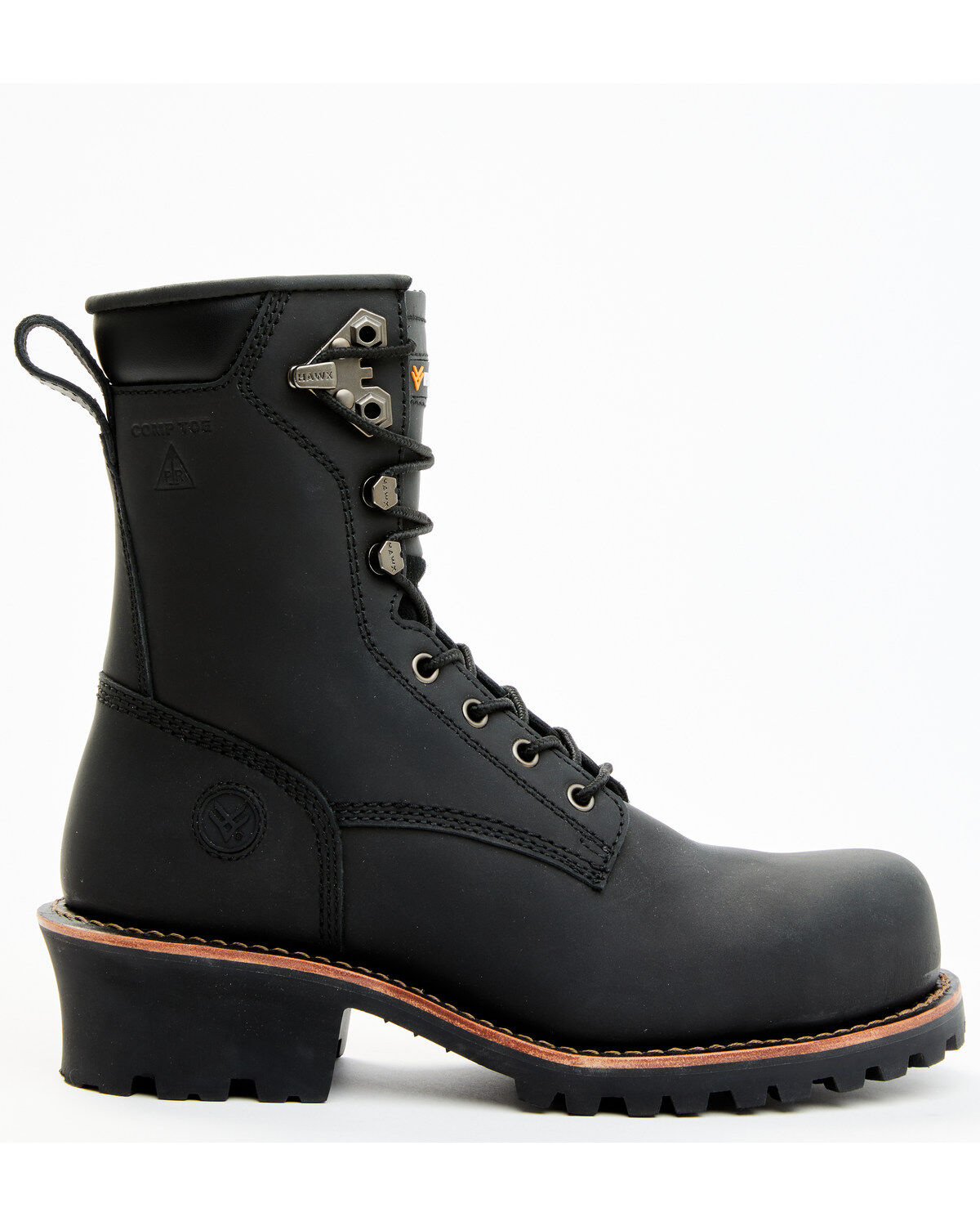 Hawx Men's 8" Logger Work Boots - Composite Toe
