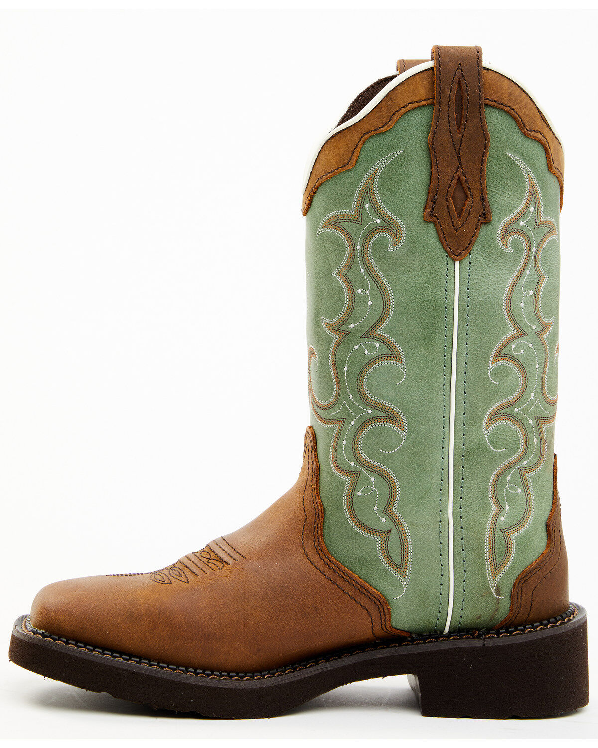 Justin Women's Raya Western Boots - Broad Square Toe