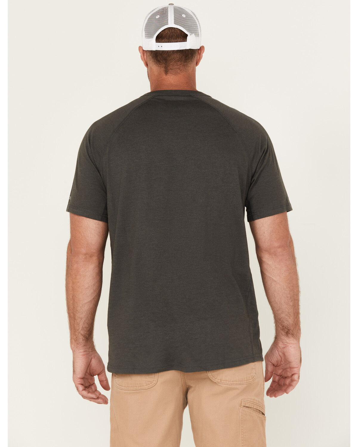 Carhartt Men's Force Relaxed Midweight Logo Pocket Work T-Shirt