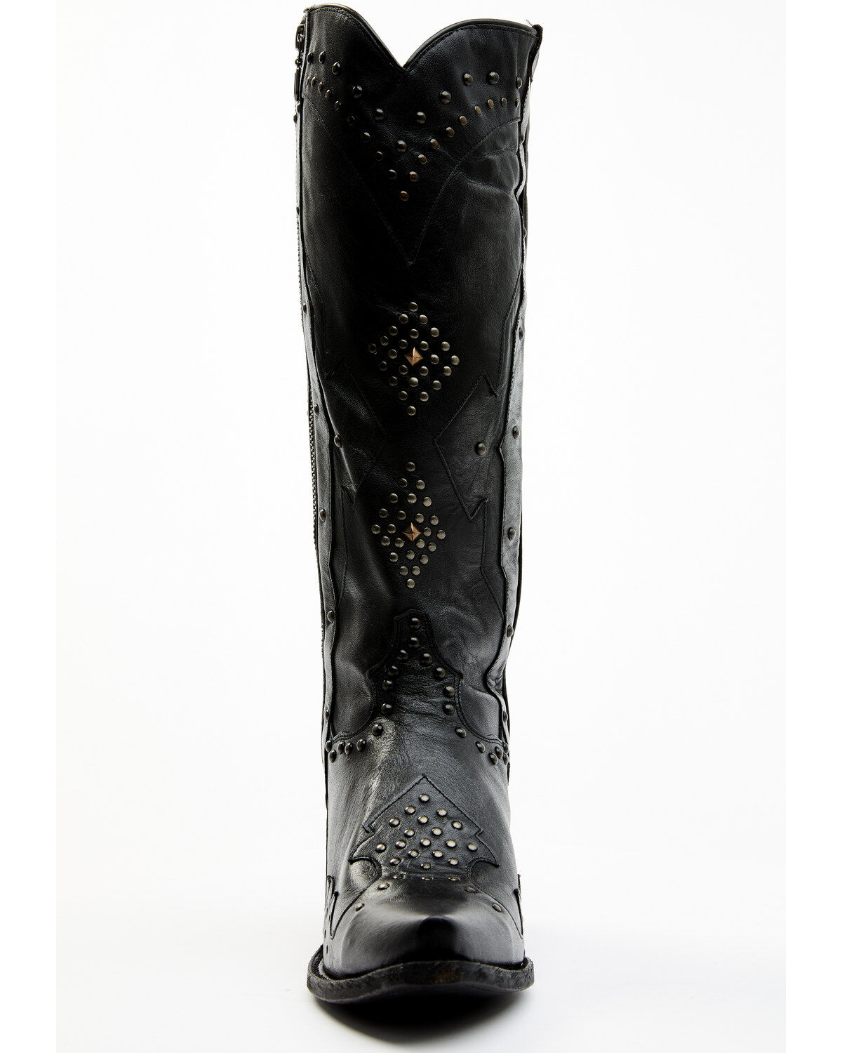 Dan Post Women's Daredevil Studded Tall Western Boots - Snip Toe