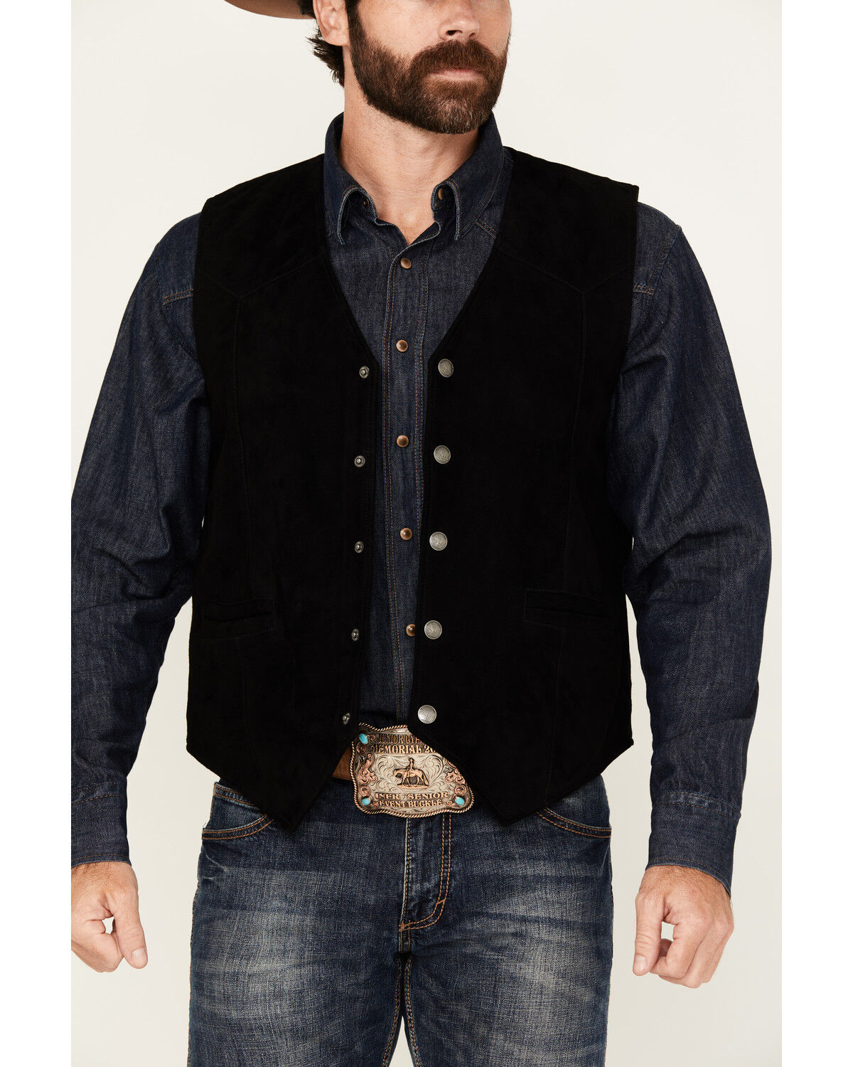 Cody James Men's Angus 2.0 Suede Vest