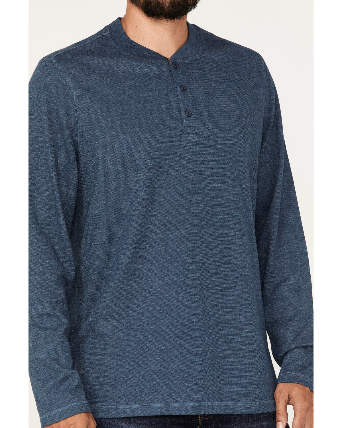 Brothers and Sons Men's Henley Thermal T-Shirt