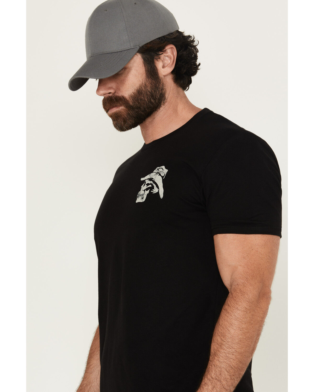 Moonshine Spirit Men's Cowboy Short Sleeve Graphic T-Shirt