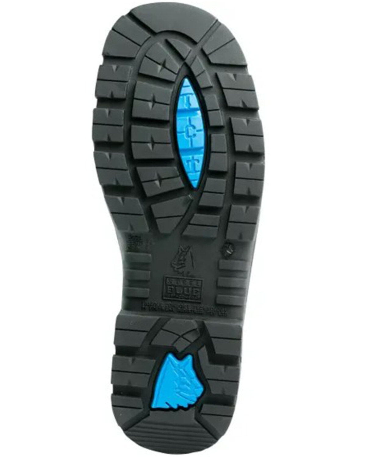Steel Blue Men's Portland 8" Waterproof Western Work Boots - Steel Toe