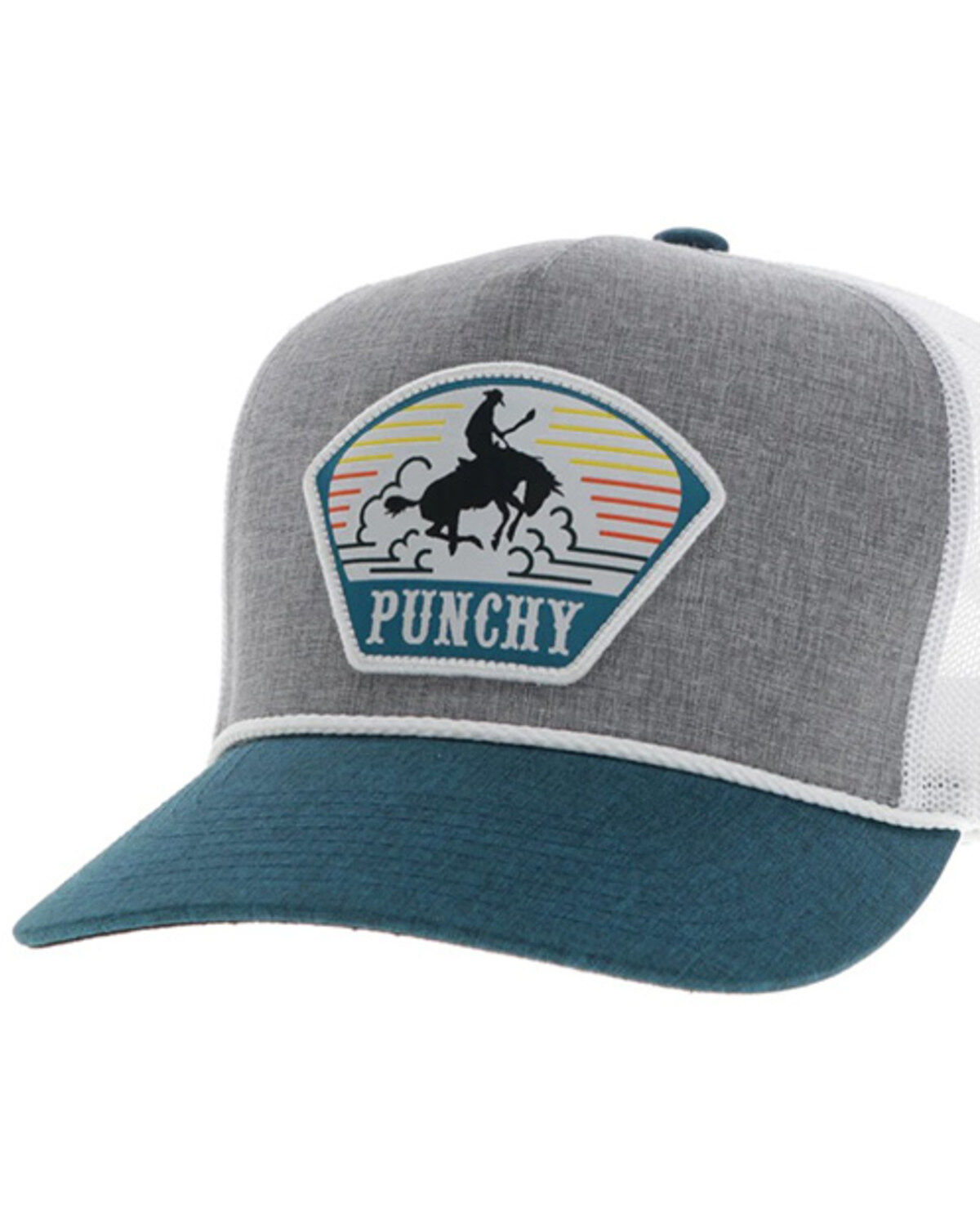 Hooey Men's Punchy Mesh Back Trucker Cap