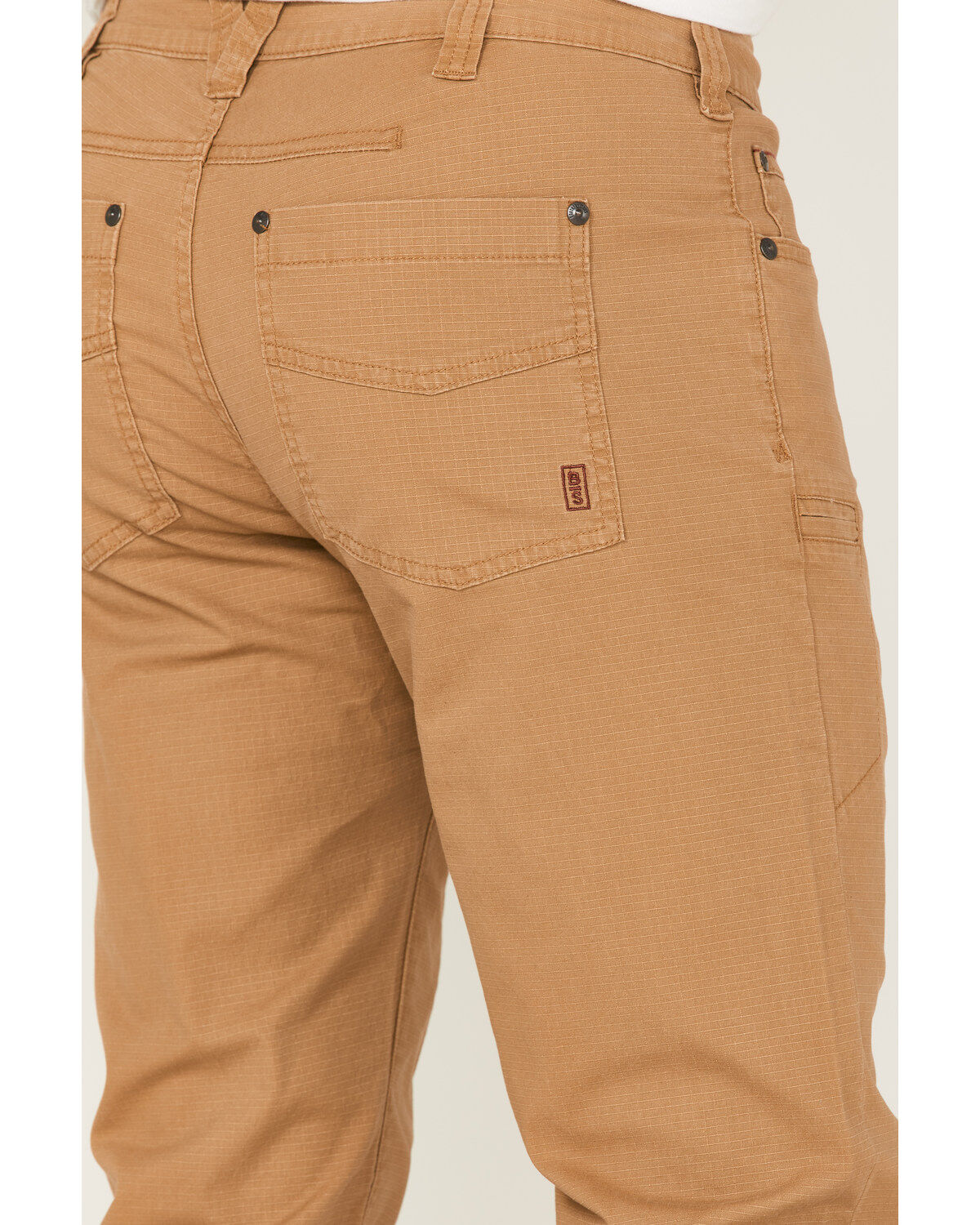 Brothers and Sons Men's Weathered Ripstop Slim Straight Outdoor Pants