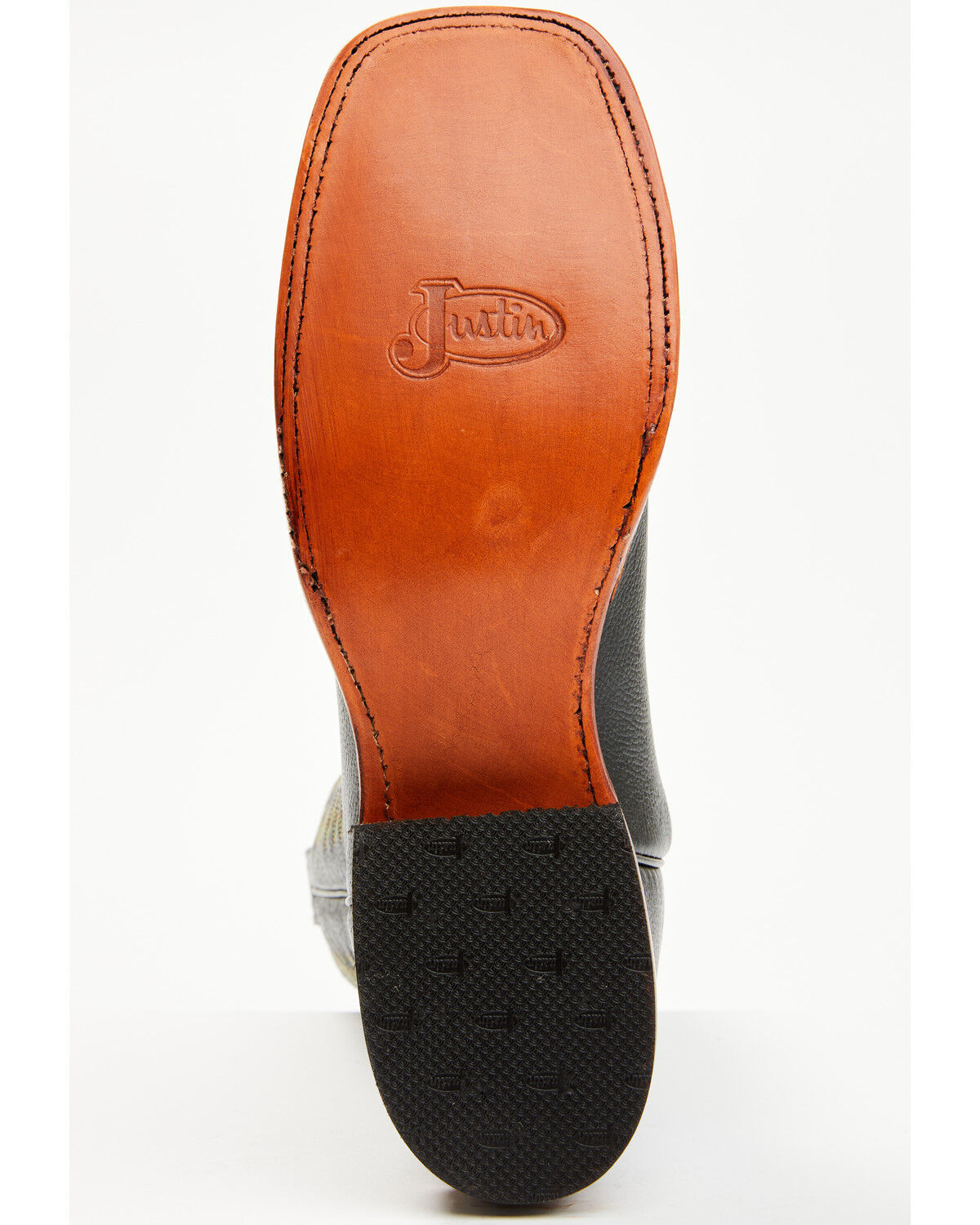 Justin Men's Poston Western Boots - Broad Square Toe