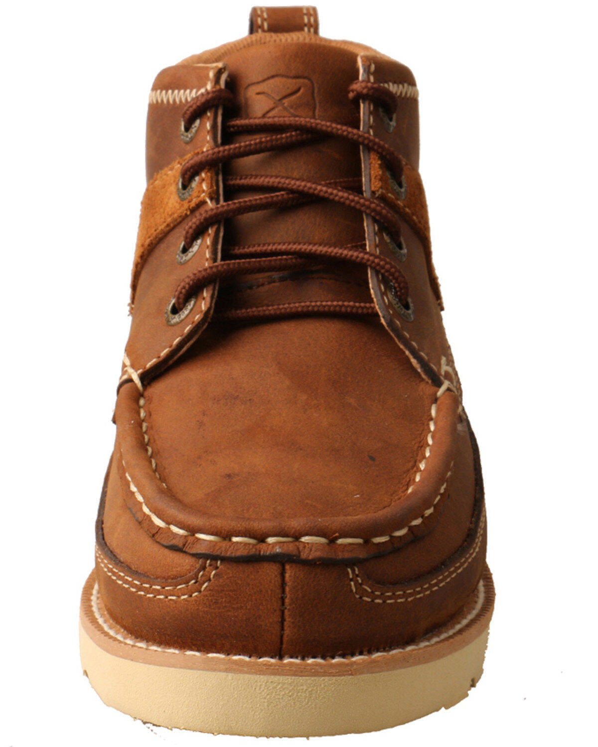 Twisted X Boys' Wedge Sole Moc Boots - Soft Toe