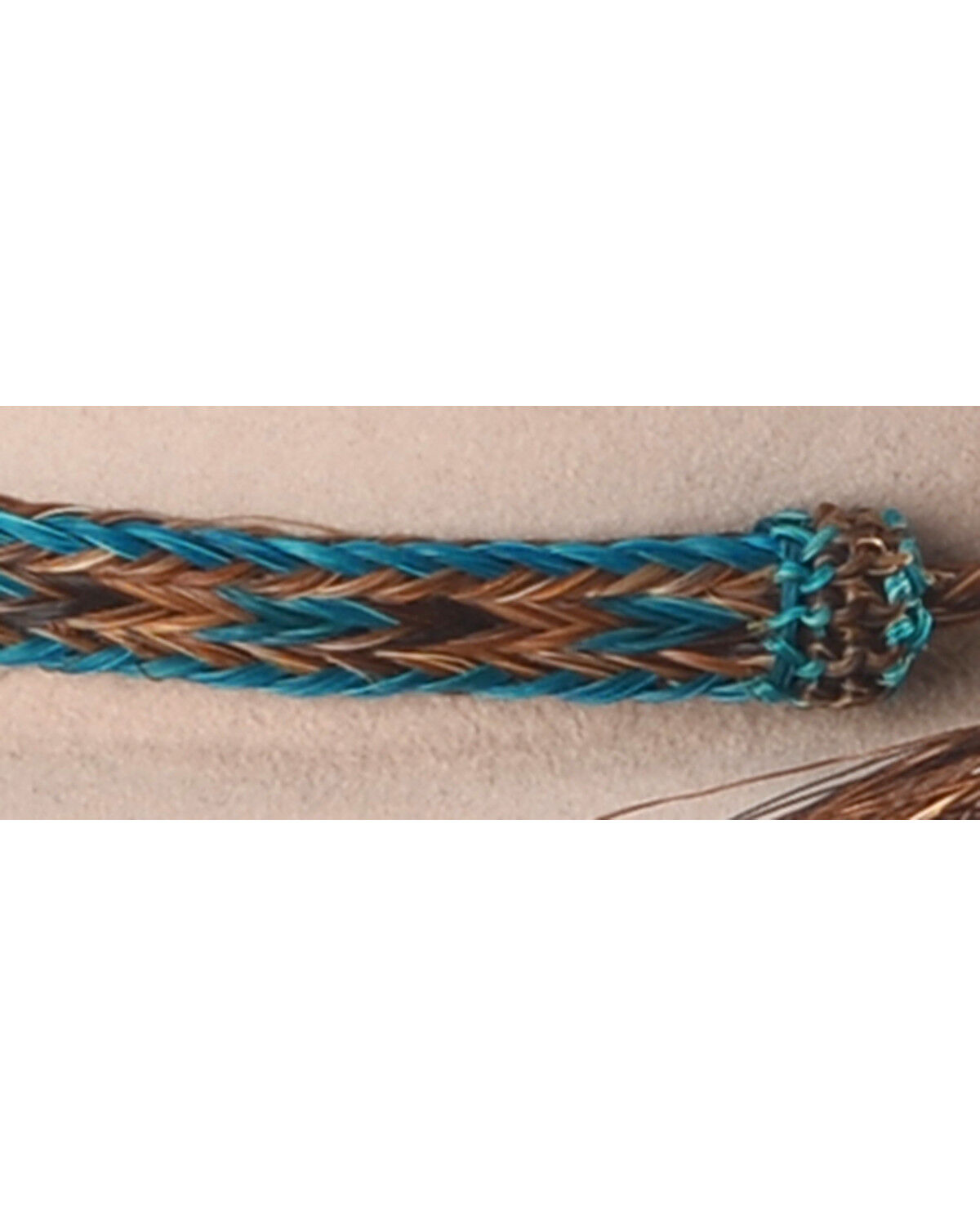 Cody James Men's Braided Horsehair & Tassel Hat Band