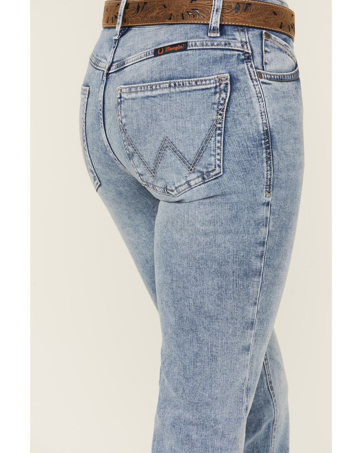 Wrangler Women's Nadia Medium Wash Mid Rise Ultimate Riding Bootcut Stretch Denim Jeans