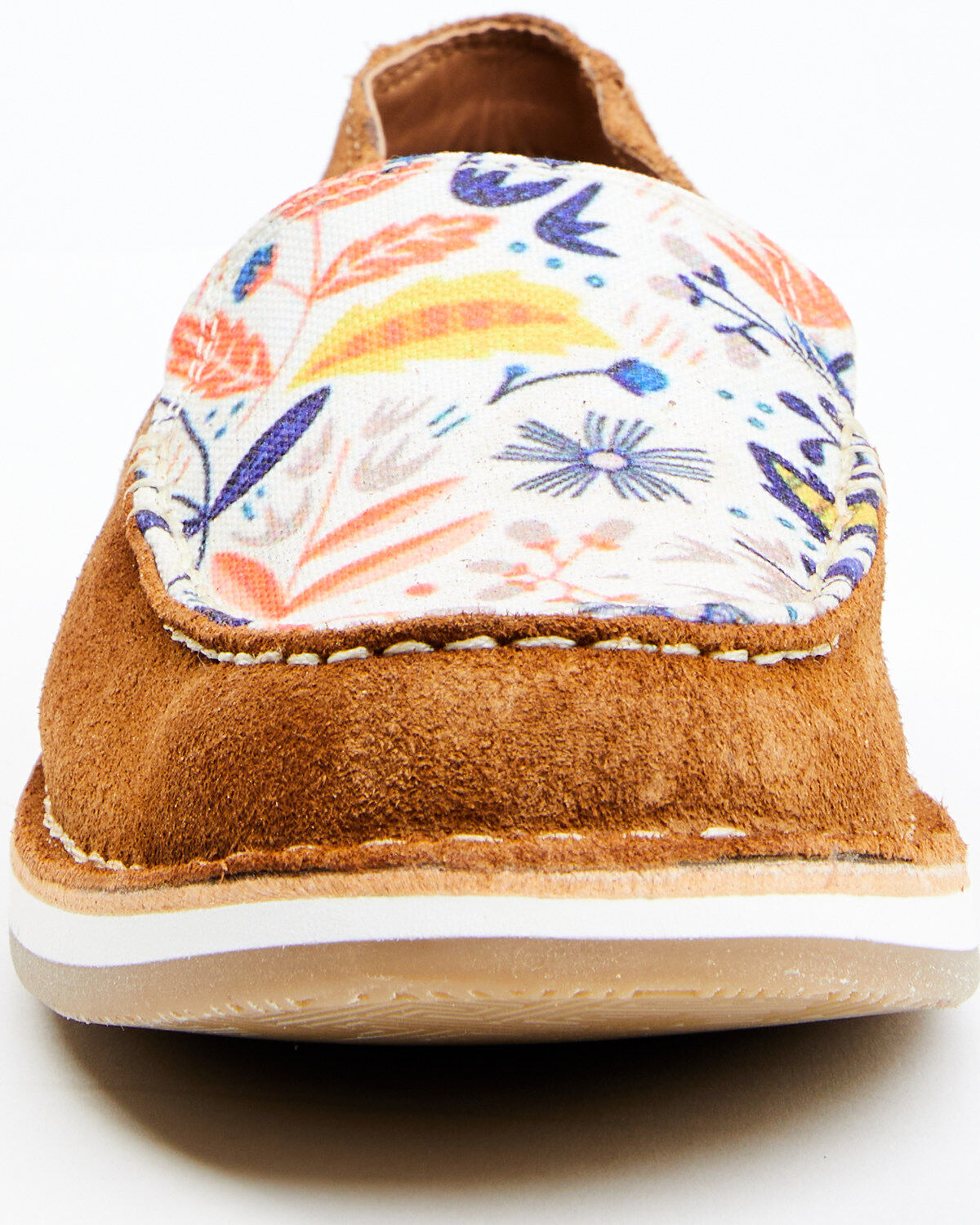 Myra Bag Women's Hazel Print Slip-On Casual Sneaker - Moc Toe