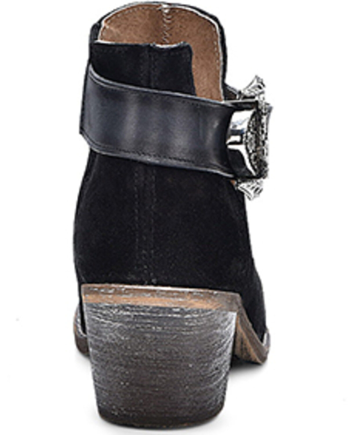 Circle G Women's Buckle Ankle Booties - Round Toe