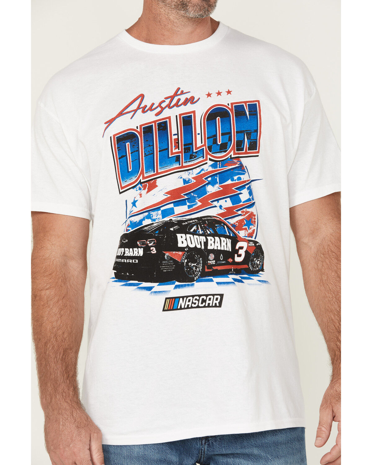 Nascar Men's Boot Barn Exclusive Austin Dillon Short Sleeve Graphic T-Shirt