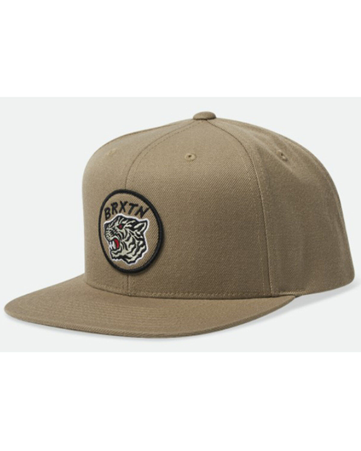 Brixton Men's Tiger Kit Circle Logo Patch Ball Cap