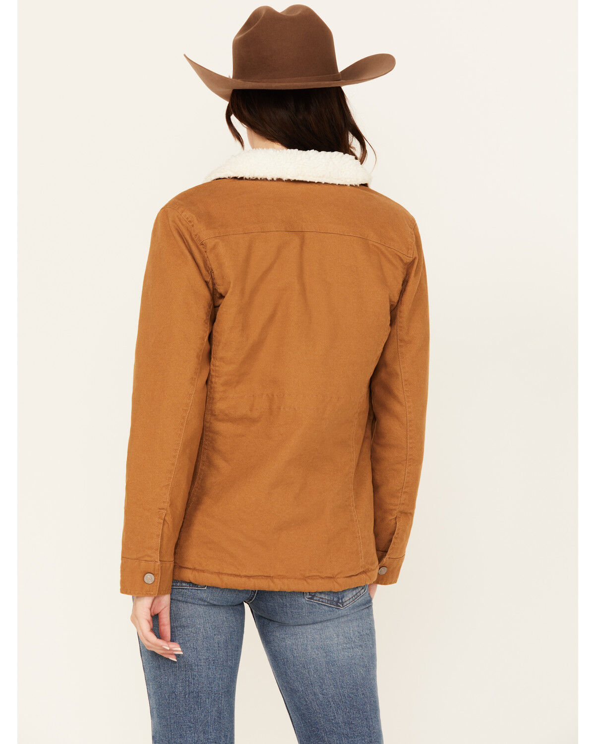 Shyanne Women's Sherpa Lined Canvas Barn Jacket