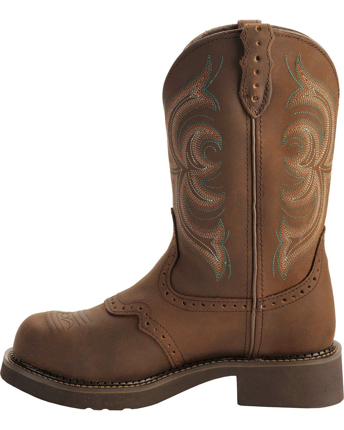 Justin Gypsy Women's Wanette 11" Brown EH Work Boots - Steel Toe