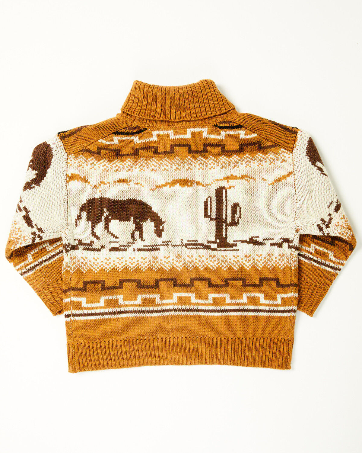 Cody James Toddler Boys' Barney Southwestern Print Button-Down Cardigan