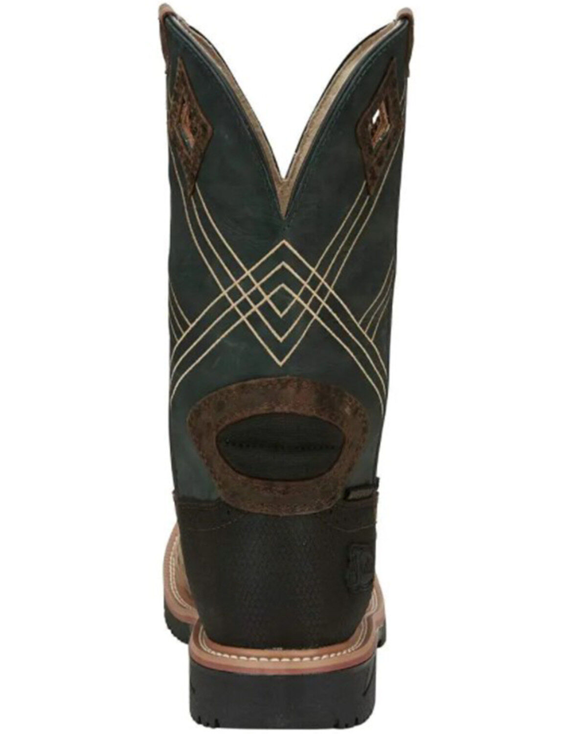 Justin Men's Dalhart Waterproof Western Work Boots - Nano Composite Toe