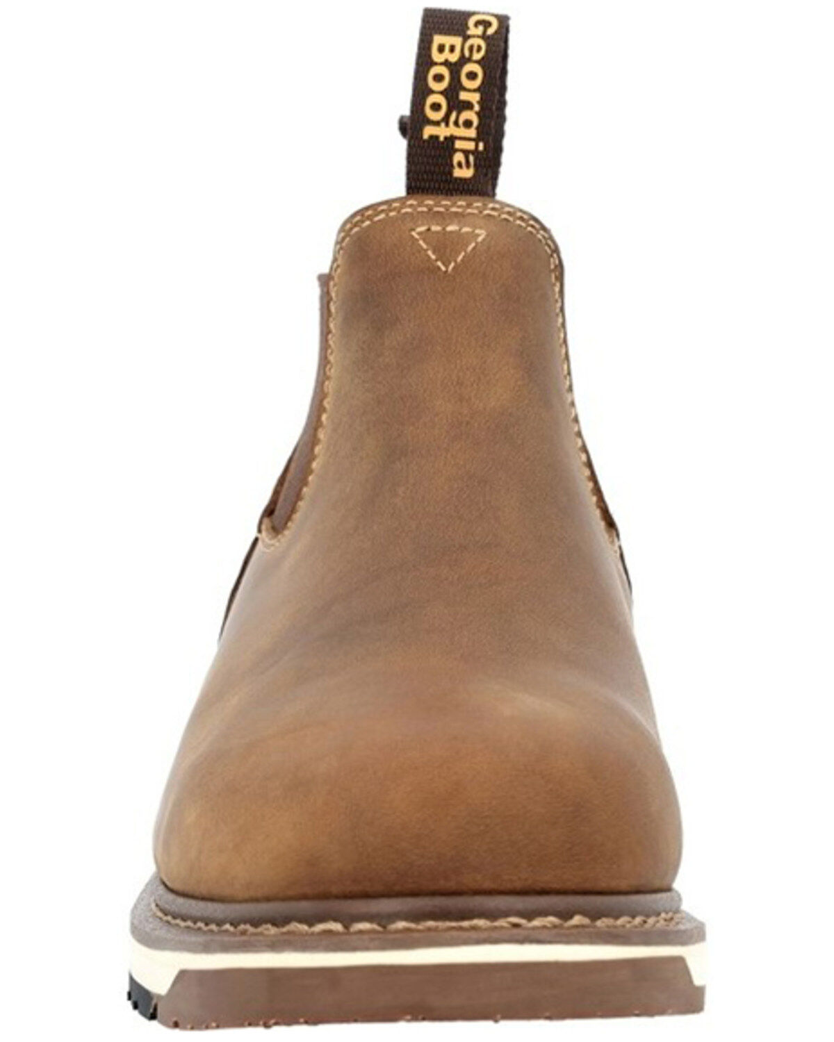 Georgia Boot Men's AMP LT Wedge Chelsea Romeo Work Boot - Round Toe